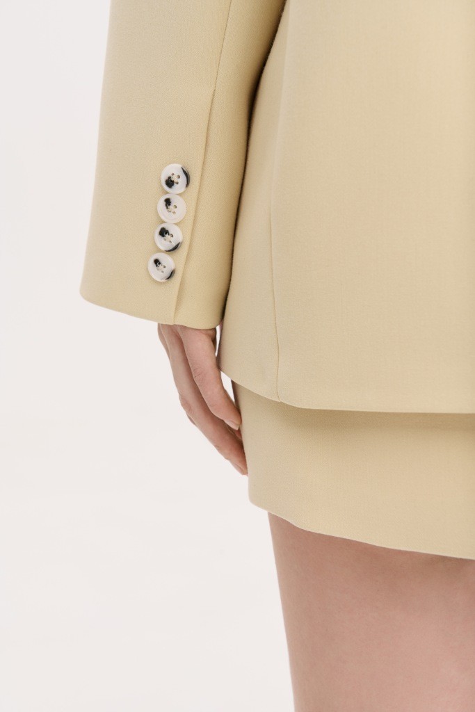 ОБʼЄМНИЙ ПОДОВЖЕНИЙ ЖАКЕТ ПРЯМОГО СИЛУЕТУ 1169 зображення 4